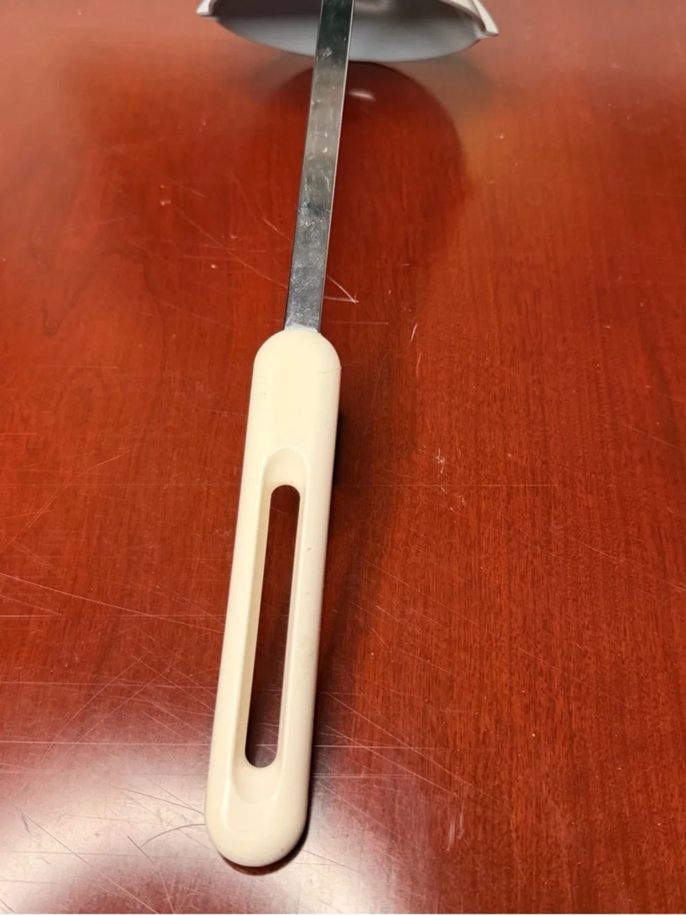 Vintage Bonny Plastic Ladle Light Blue Solid Kitchen Cooking Utensil